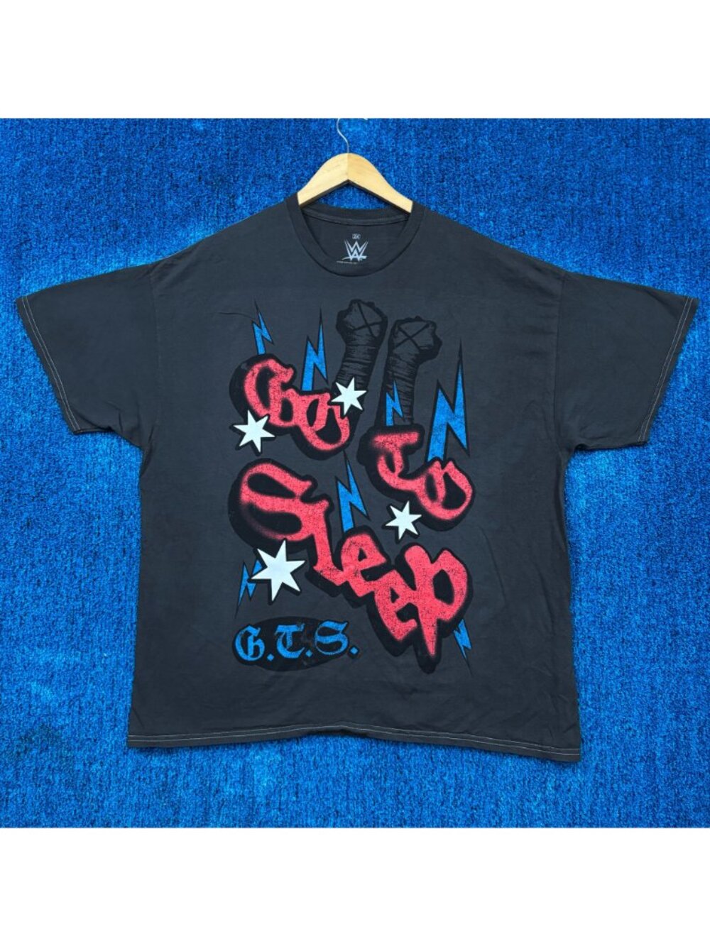CM Punk Go To Sleep Best in the World WWE Superstar Tee 2X - Picture 3 of 5
